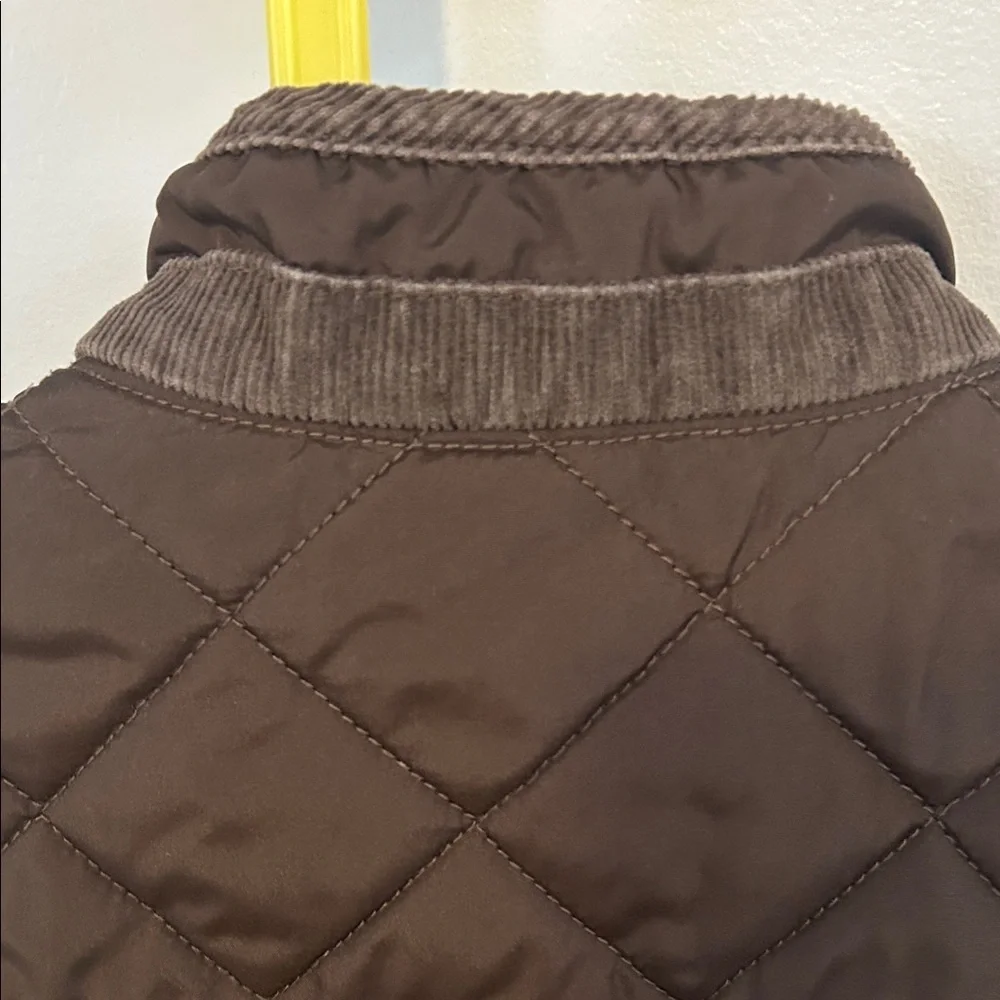 Gap Kids Quilted Brown Vest - Lightweight Layering size 5